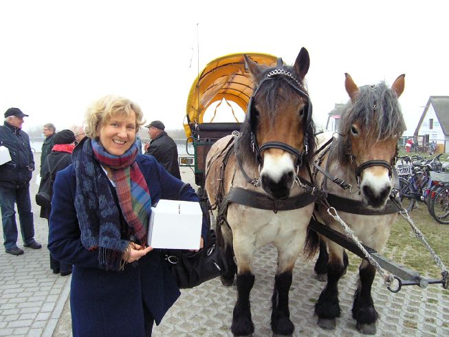 Die Philosophin auf der Insel Hiddensee